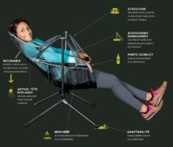 NEMO EQUIPMENT Nemo Stargaze Recliner Luxury -Sea to Summit Solde chaise stargaze recliner luxury 13