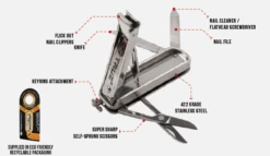 True Utility Nailclip Kit -Sea to Summit Solde coupe ongles nailclip kit true utility