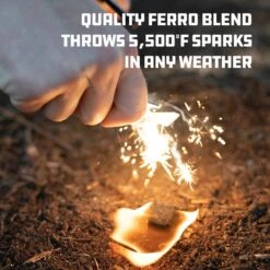 UCO Survival Fire Striker Ferro Rod -Sea to Summit Solde pierre a feu uco survival fire striker ferro rod 03