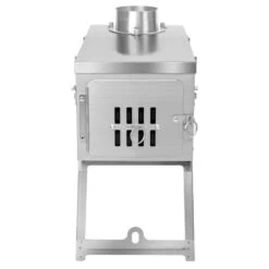 Winnerwell Fastfold Plus Titanium Nested Pipe M-sized Camping Stove -Sea to Summit Solde poele winnerwell fastfold plus titanium nested pipe camping stove 03