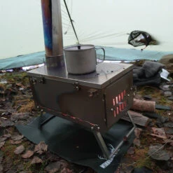 Winnerwell Fastfold Titanium Camping Stove -Sea to Summit Solde poele winnerwell fastfold titanium camping stove 61