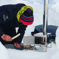 Winnerwell Fastfold Titanium Camping Stove -Sea to Summit Solde poele winnerwell fastfold titanium camping stove 64