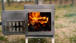 Winnerwell Fastfold Ultralight Backpack Titanium Camping Stove -Sea to Summit Solde poele winnerwell fastfold utralight backpack titanium camping stove 06