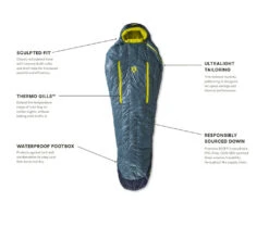 NEMO EQUIPMENT Nemo Kayu Men's 30 -Sea to Summit Solde sac de couchage nemo kayu men 30 04