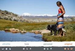 PackTowl Luxe -Sea to Summit Solde serviette packtowl luxe 10 2