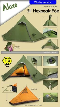 Luxe Outdoor Sil Hexpeak F6e -Sea to Summit Solde sil hexpeak f6e luxe outdoor