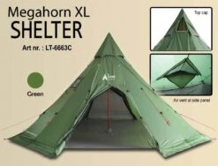 Luxe Outdoor Megahorn XL -Sea to Summit Solde tipi luxe outdoor megahorn xl 03